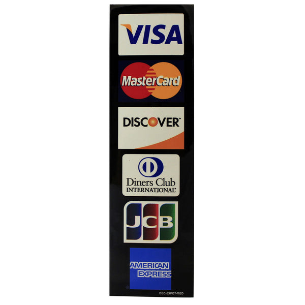 【NEW限定品】 Discovery, MasterCard, Visa, JCB, Decal Medium DCI AMEX, ラベル・インデックスディバイダー・スタンプ