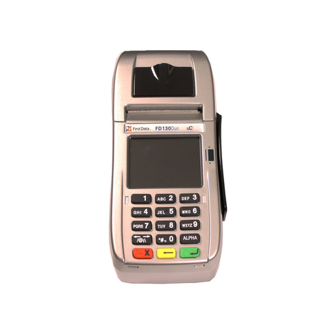 First Data™ FD130-DUO Terminal with Mag Stripe Reader and WIFI
